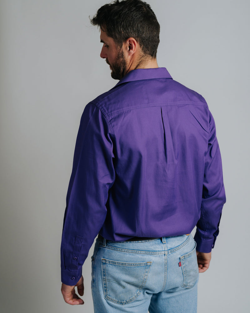 Gournama Purple Work Shirt