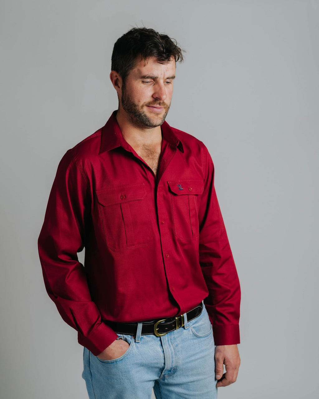 Gournama Red Work Shirt