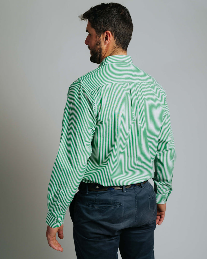 Gournama T-Green/White Stripe