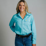Gournama Turquoise Work Shirt