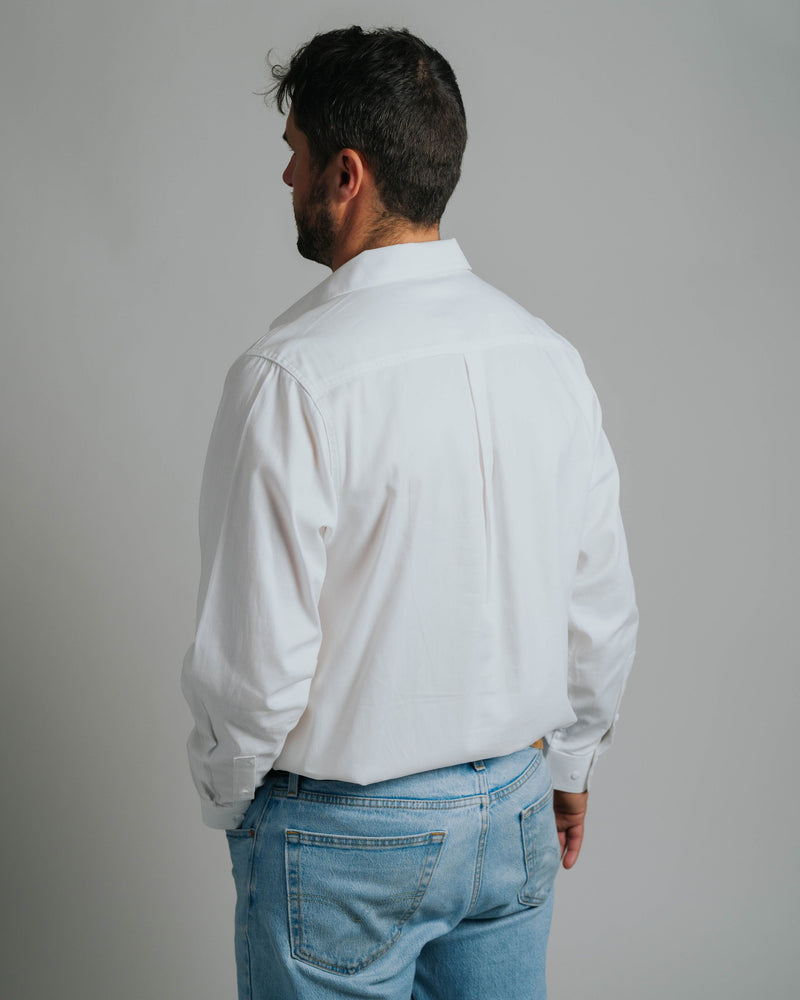 Gournama White Work Shirt