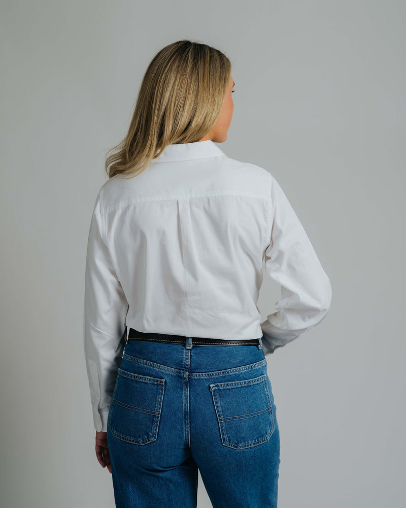 Gournama White Work Shirt