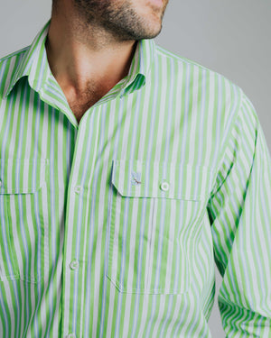 Gournama X-Blue / Green Stripe
