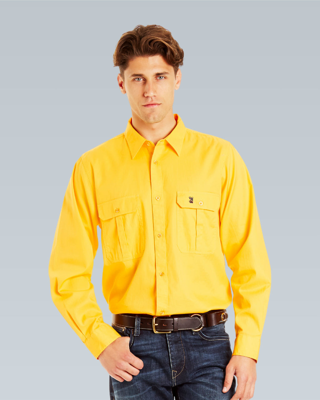 Gournama Yellow Work Shirt