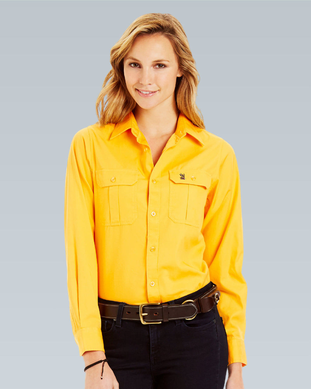 Gournama Yellow Work Shirt