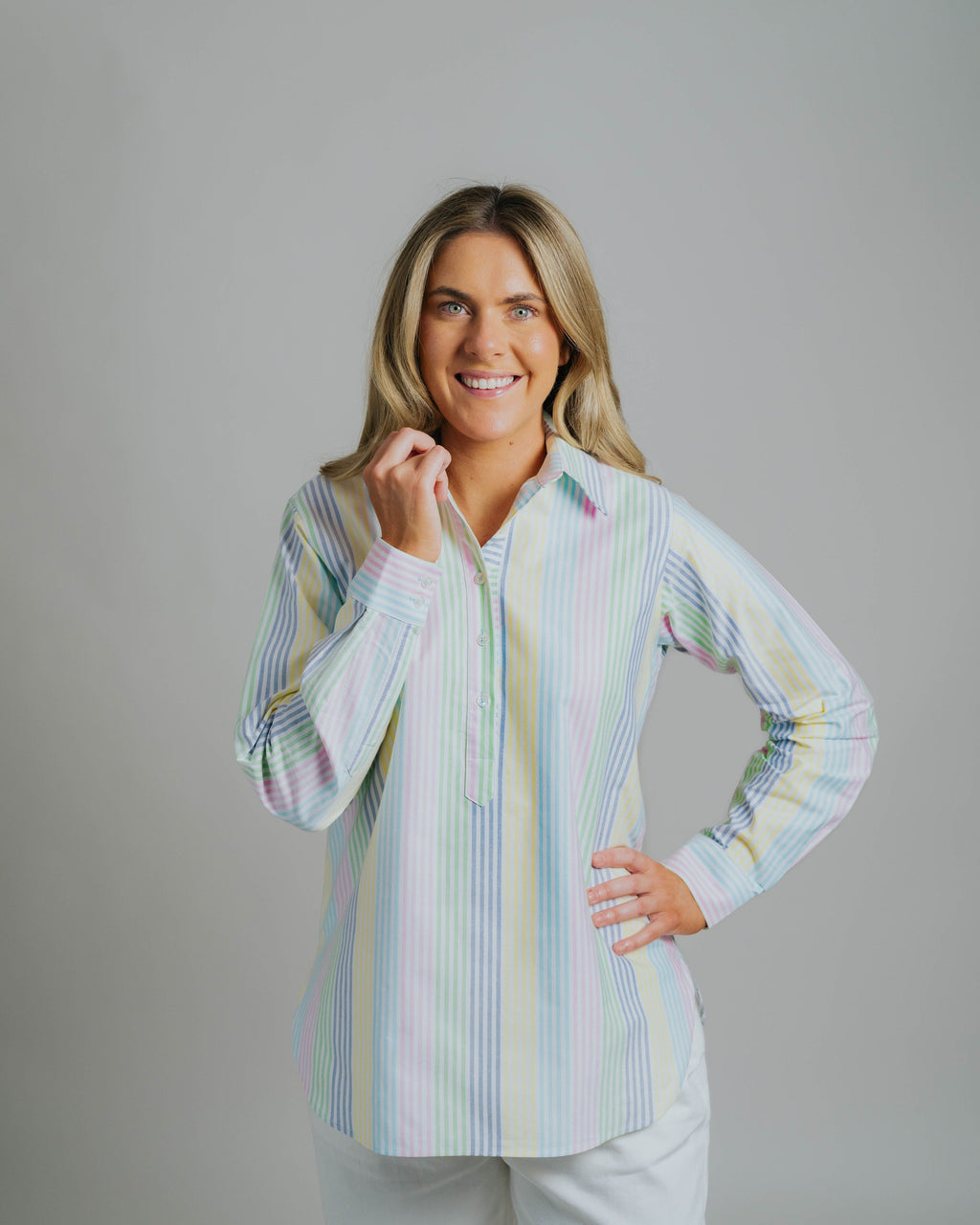 Helly P-Oxford Multi Stripe