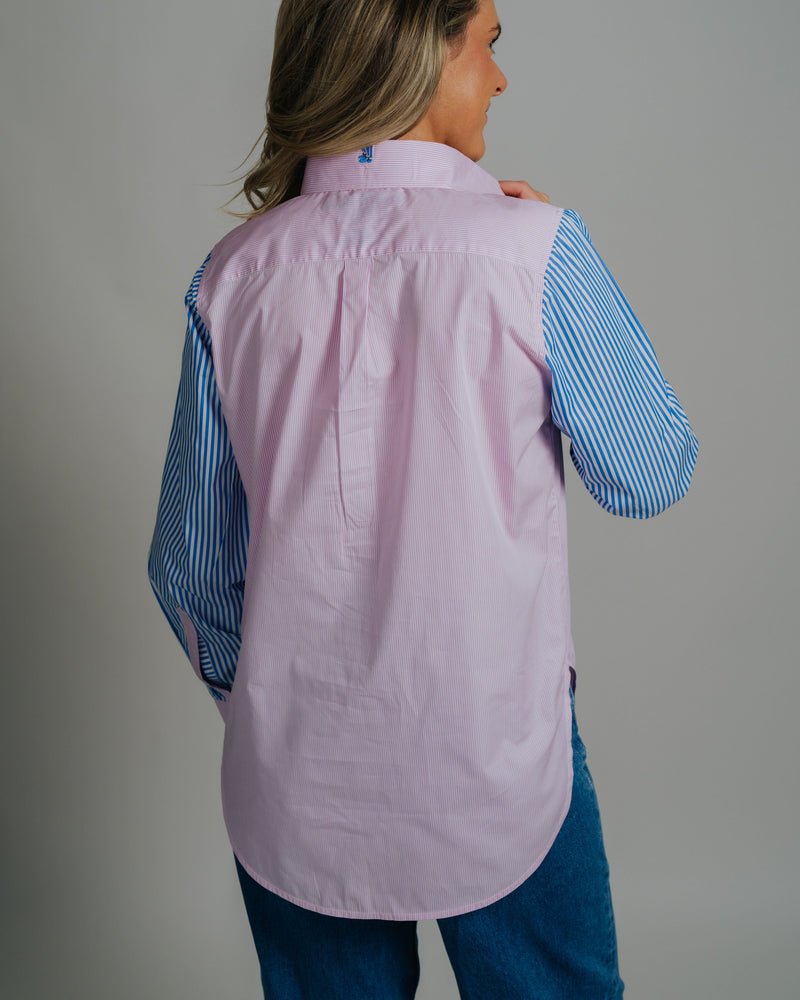 Helly Pink / Blue Stripe