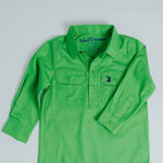 Kids Clover Half Button