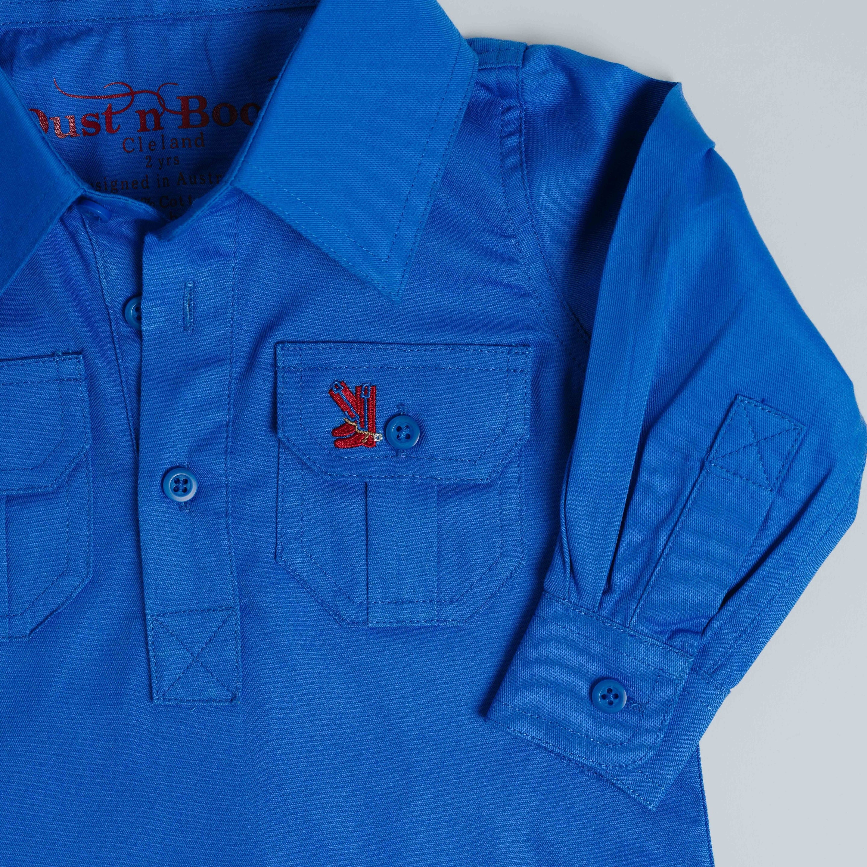 Kids Ocean Half Button