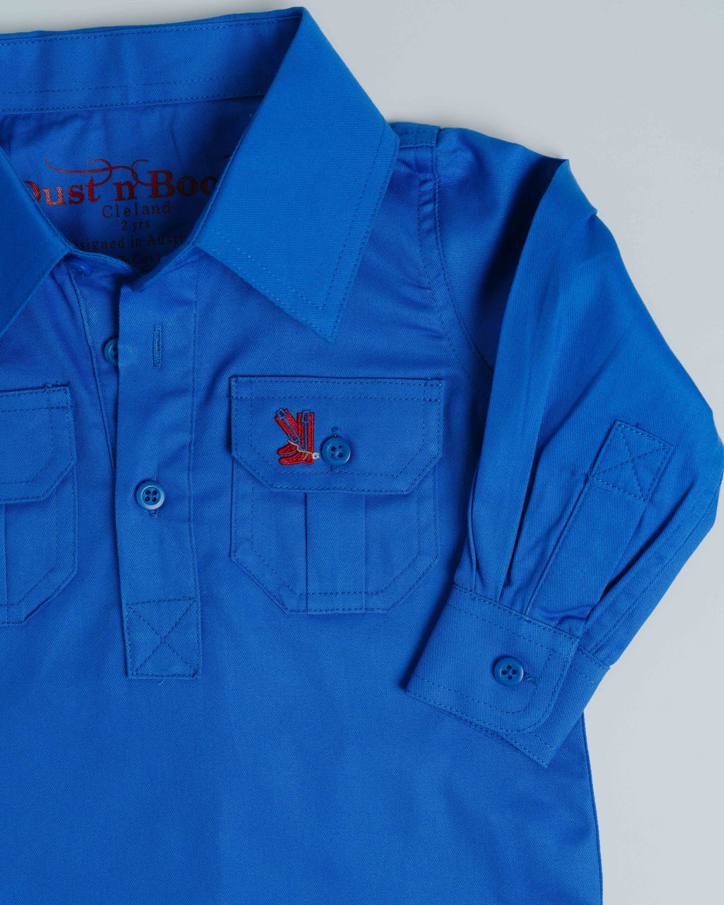 Kids Ocean Half Button