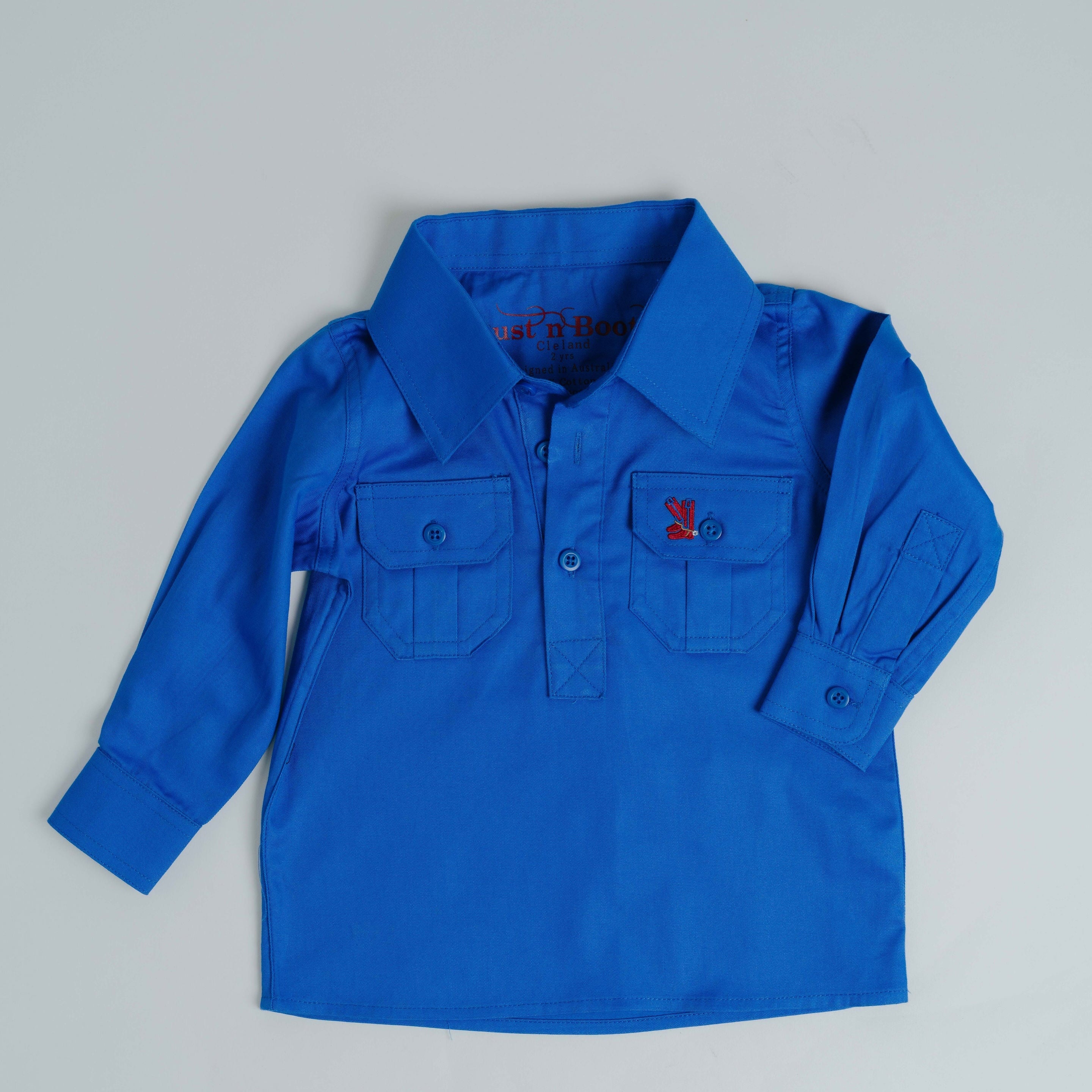 Kids Ocean Half Button