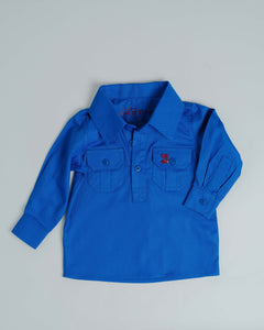 Kids Ocean Half Button