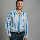 Lachy Aqua / Cobalt Stripe