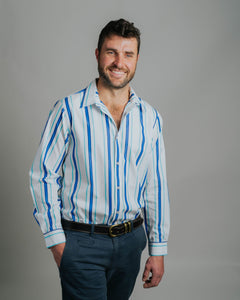 Lachy Aqua / Cobalt Stripe