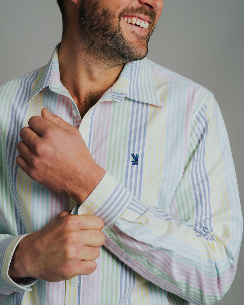 Lachy P-Oxford Multi Stripe