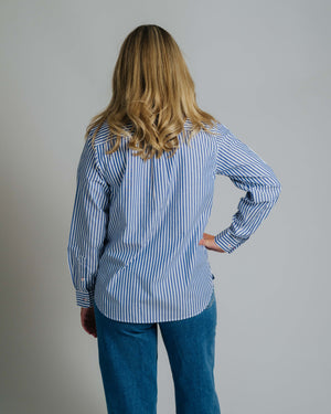 Ladies Cleland - Cobalt Stripe