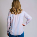 Ladies Cleland - Pink / Blue Stripe