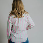 Ladies Cleland - Pink / Green Stripe