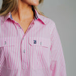 Ladies Cleland - Pink Stripe