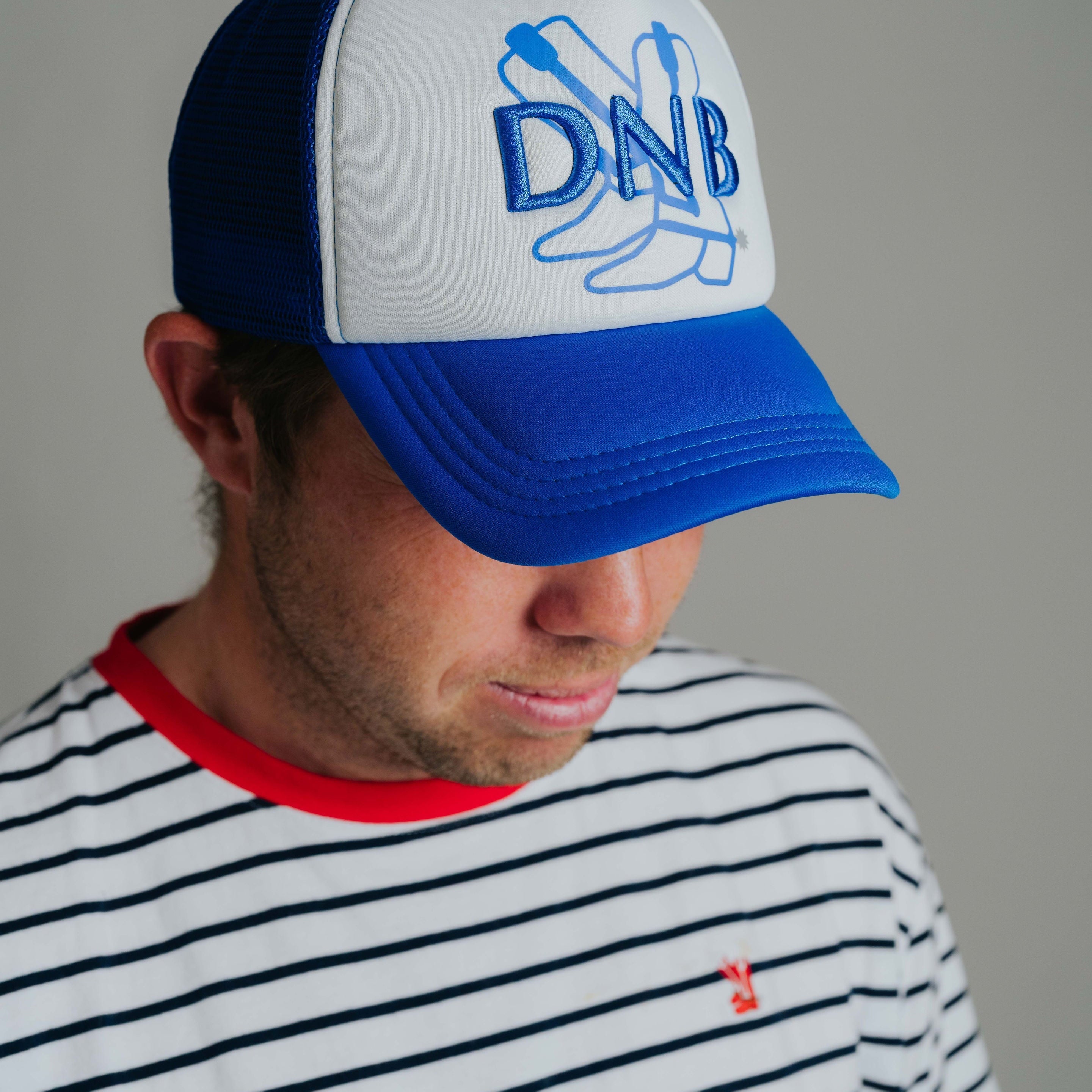 Mesh Trucker Cap - Blue