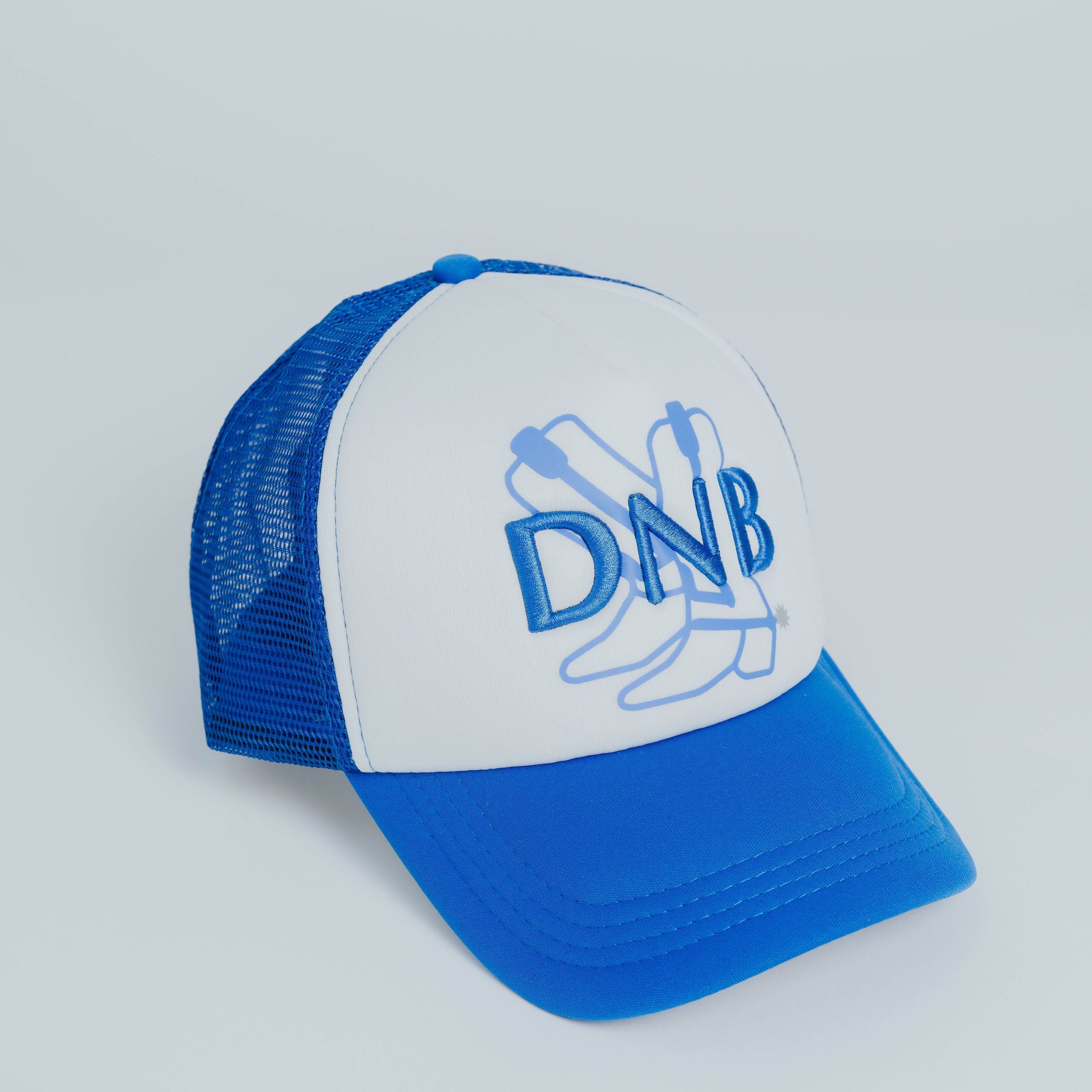 Mesh Trucker Cap - Blue