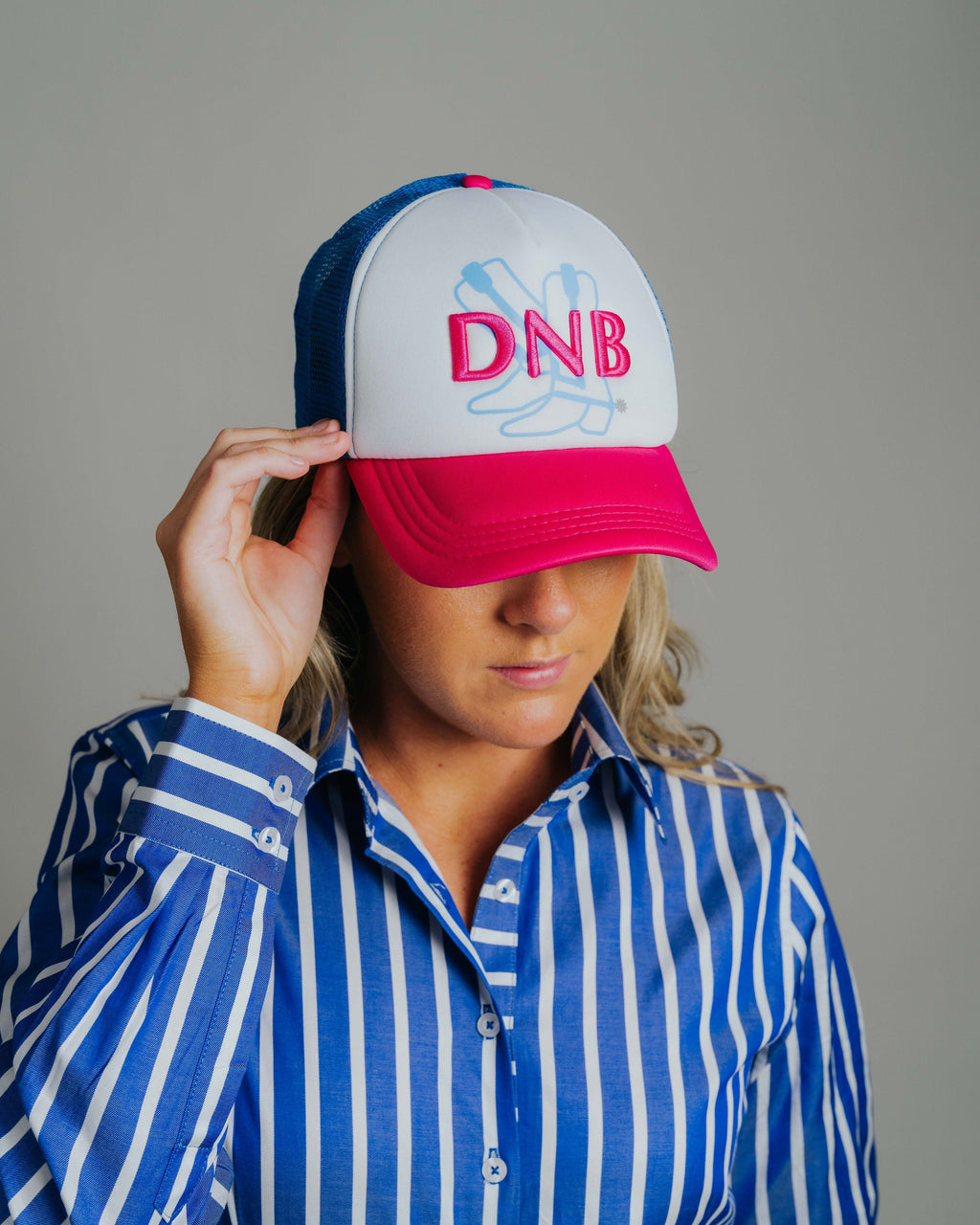 Mesh Trucker Cap - Pink