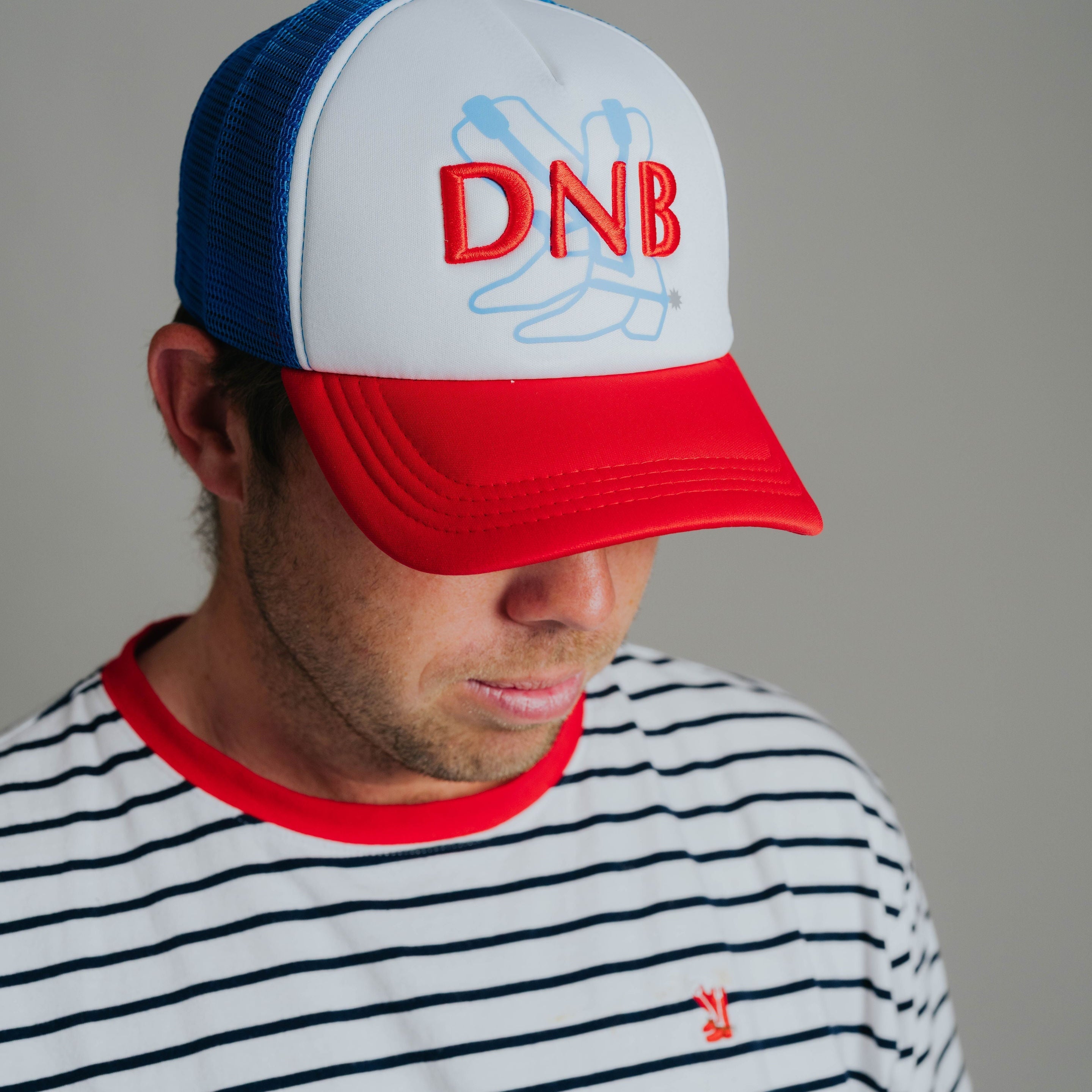 Mesh Trucker Cap - Red