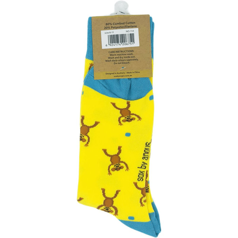 Monkey Cheer Socks