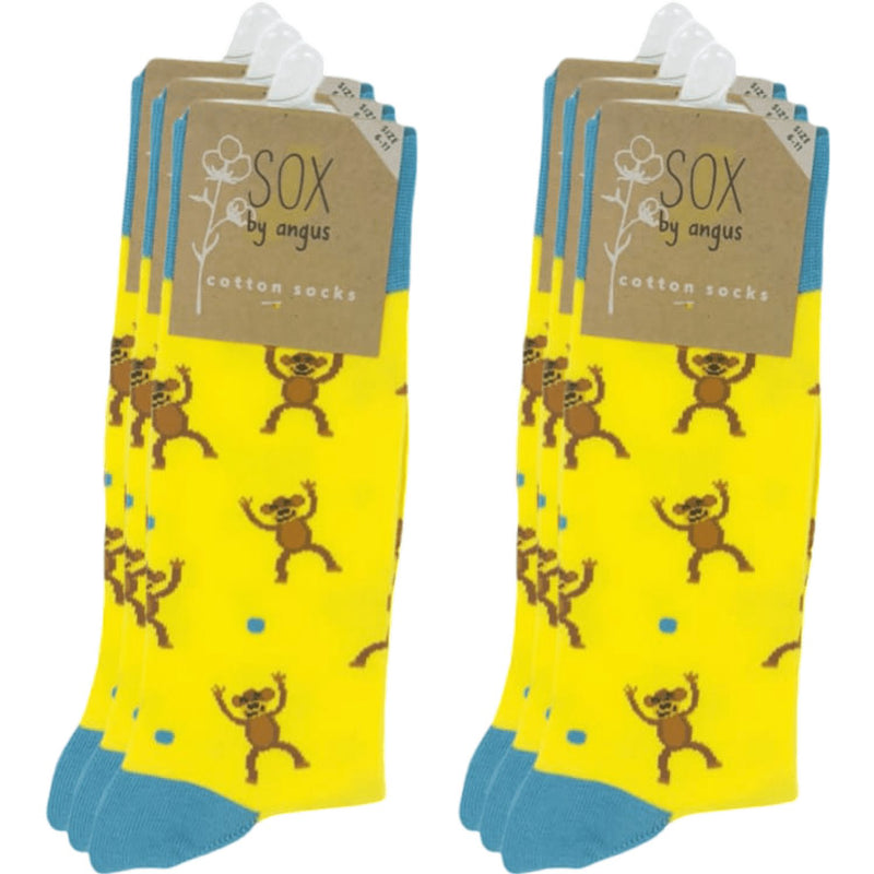 Monkey Cheer Socks