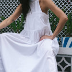 Northshore Dress - White Poplin