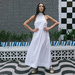 Northshore Dress - White Poplin