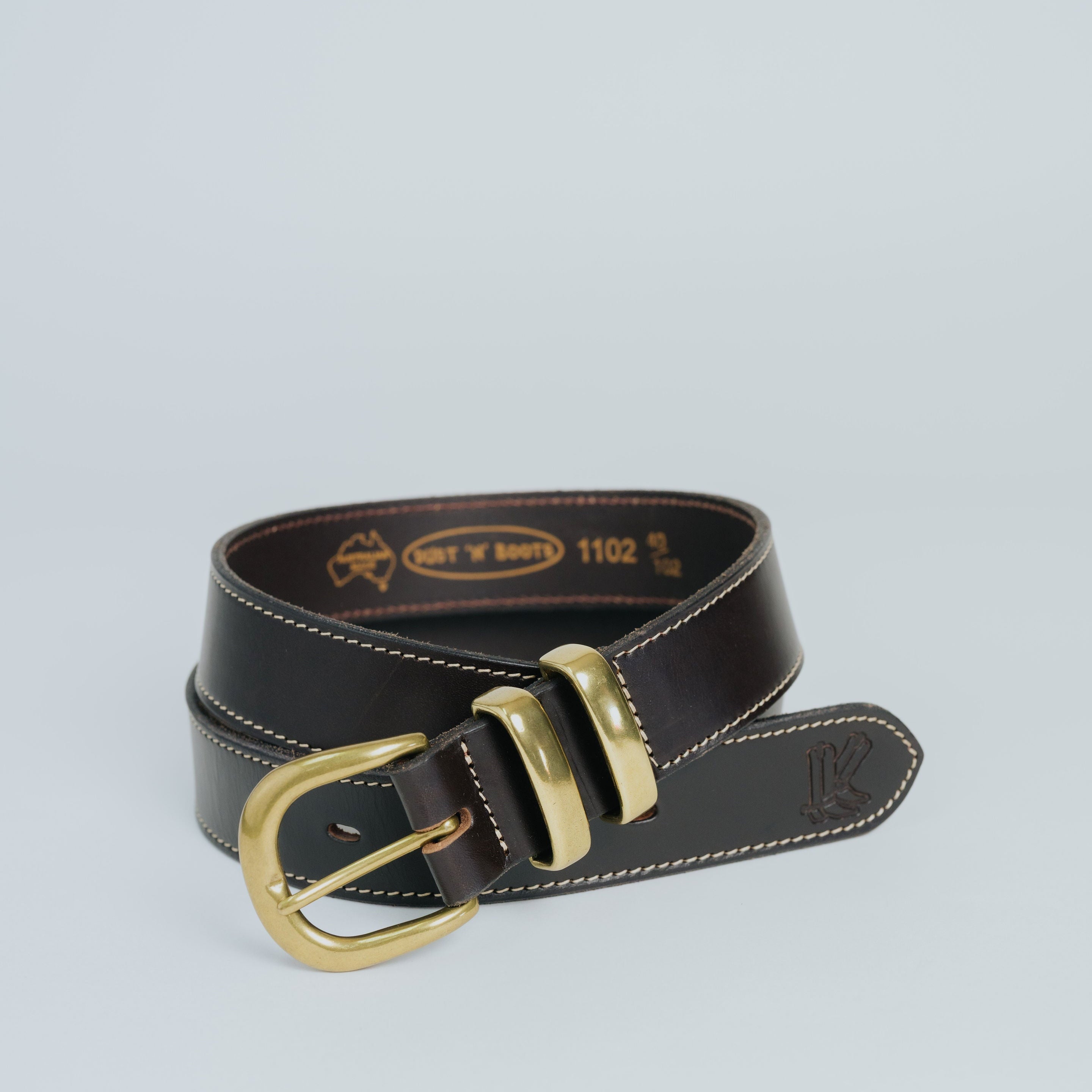 Plain Leather Belt