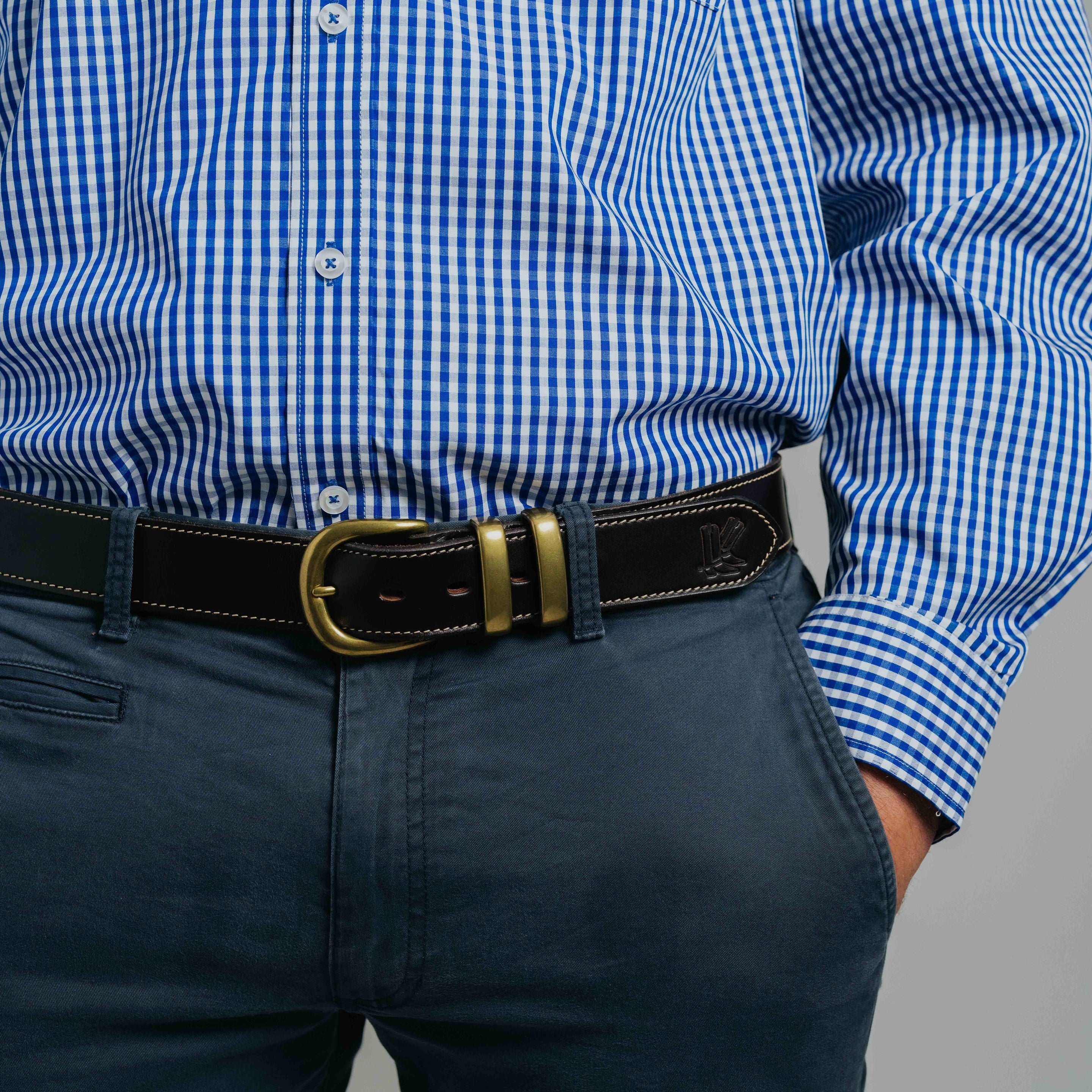Plain Leather Belt