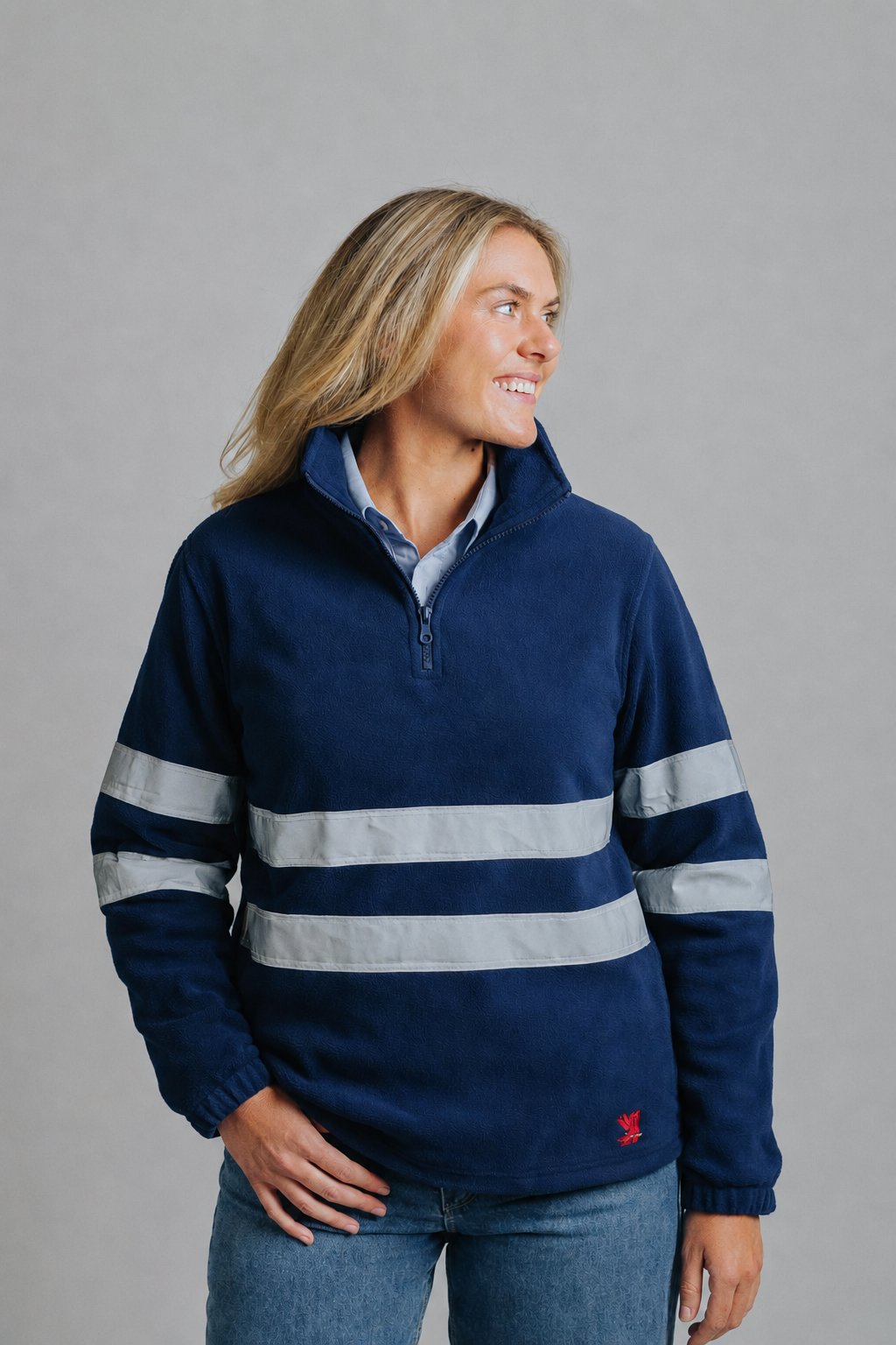 Polar Fleece - Hi Vis Navy