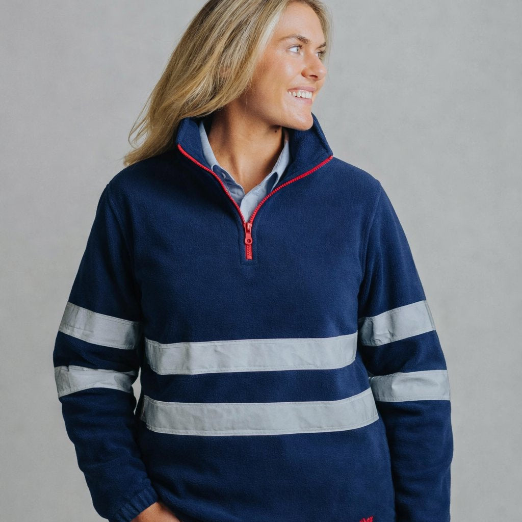 Polar Fleece - Hi Vis Navy