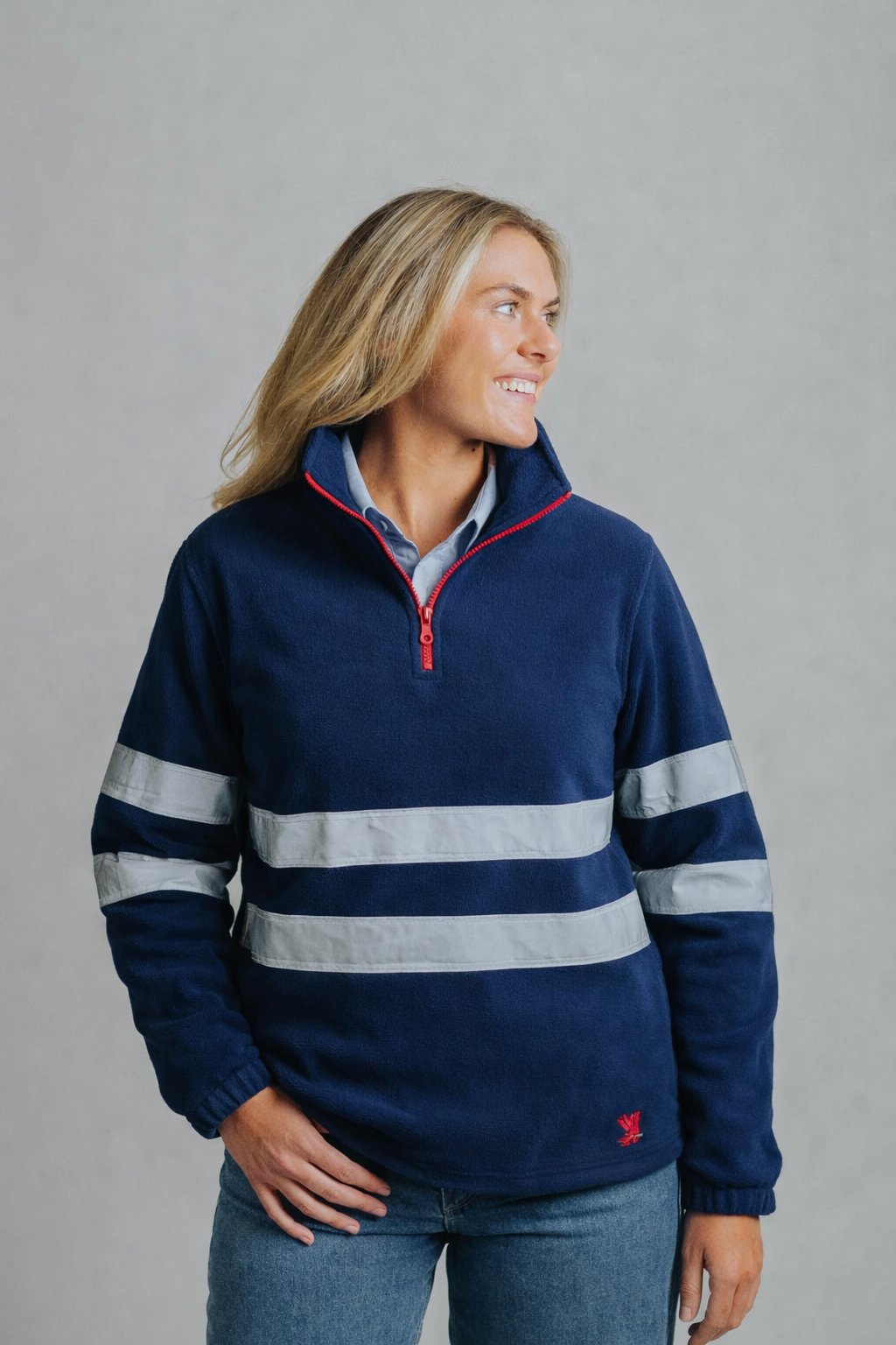 Polar Fleece - Hi Vis Navy