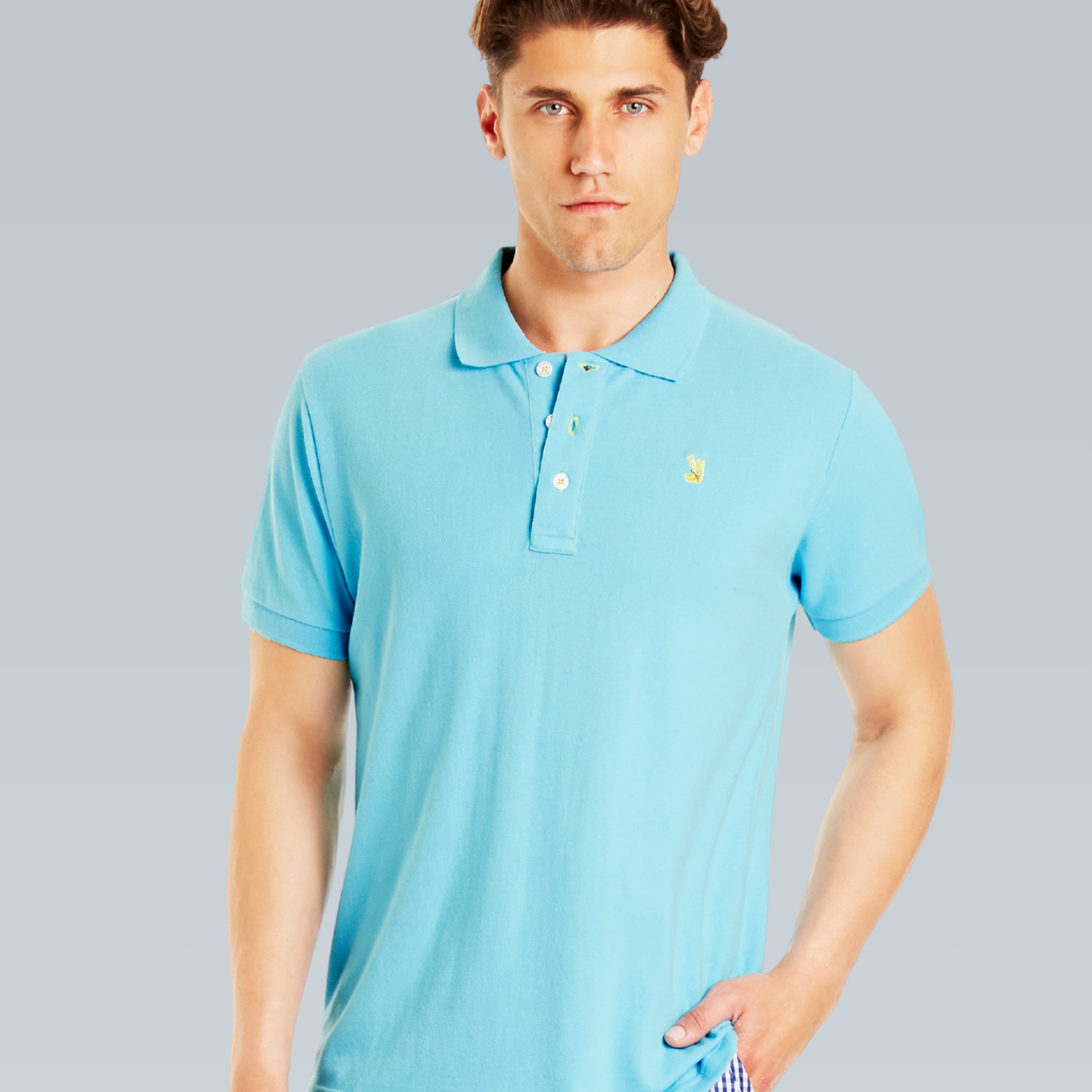 Polo Shirt - Aqua