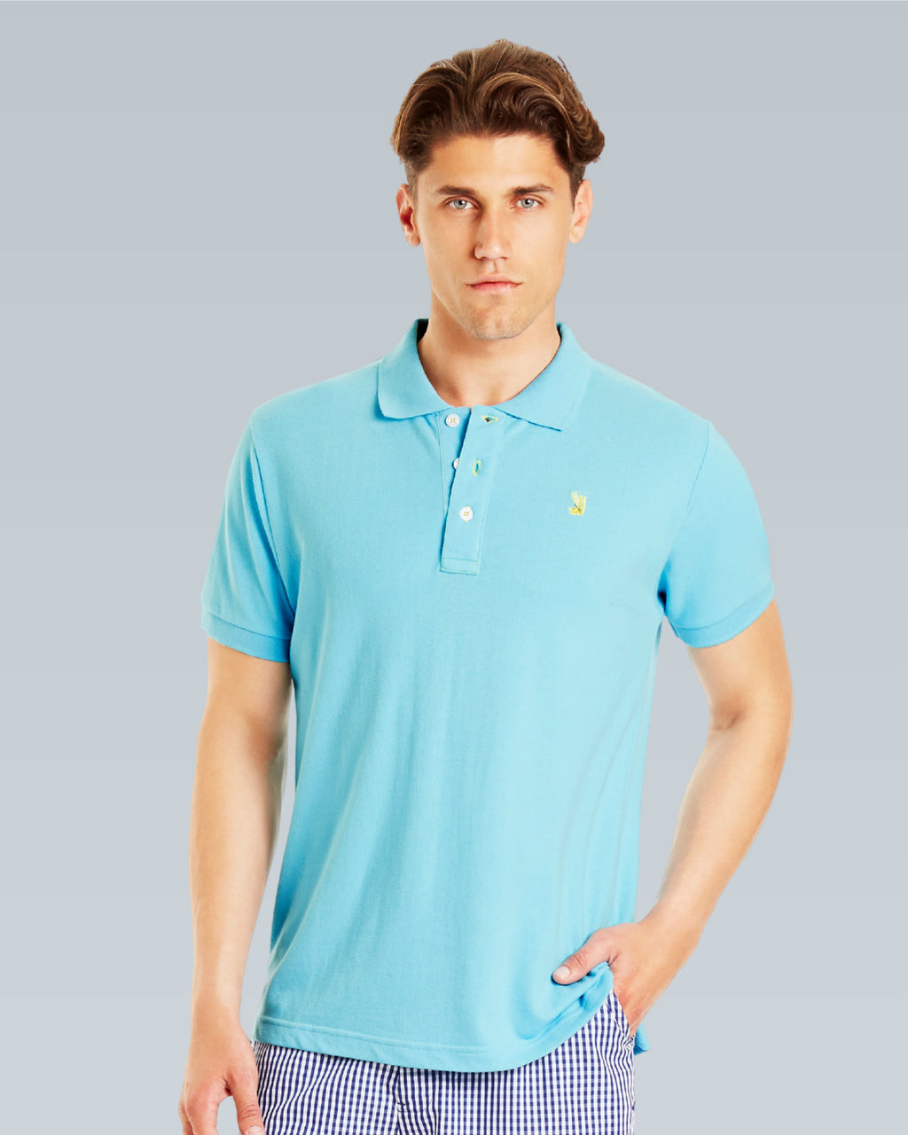Polo Shirt - Aqua