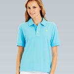 Polo Shirt - Aqua
