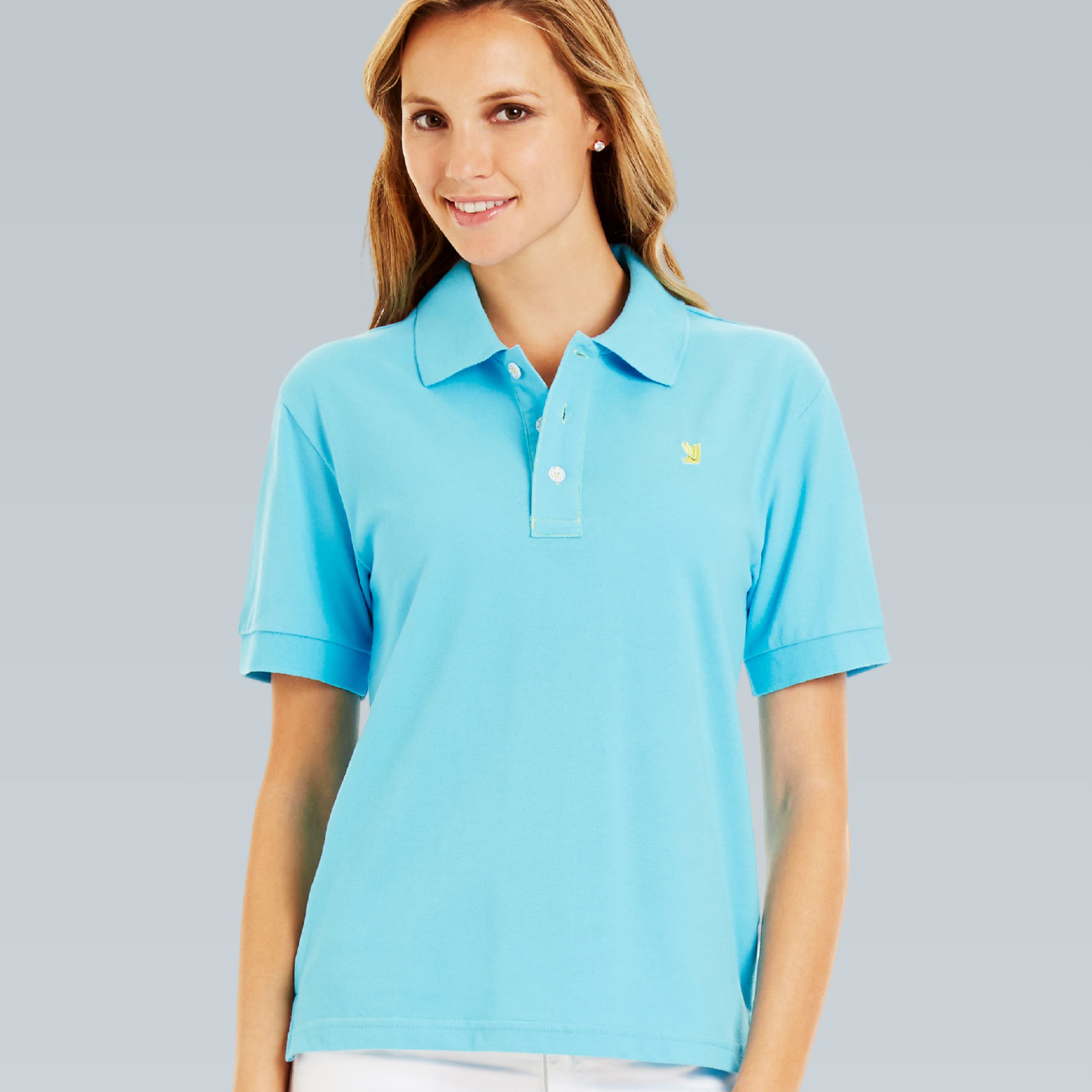 Polo Shirt - Aqua