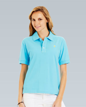 Polo Shirt - Aqua
