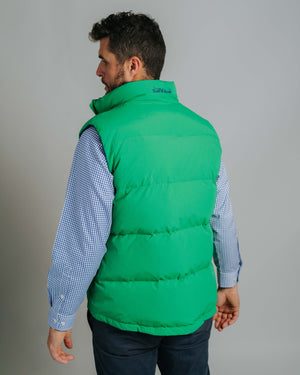 Reversible Vest - Green/Cobalt