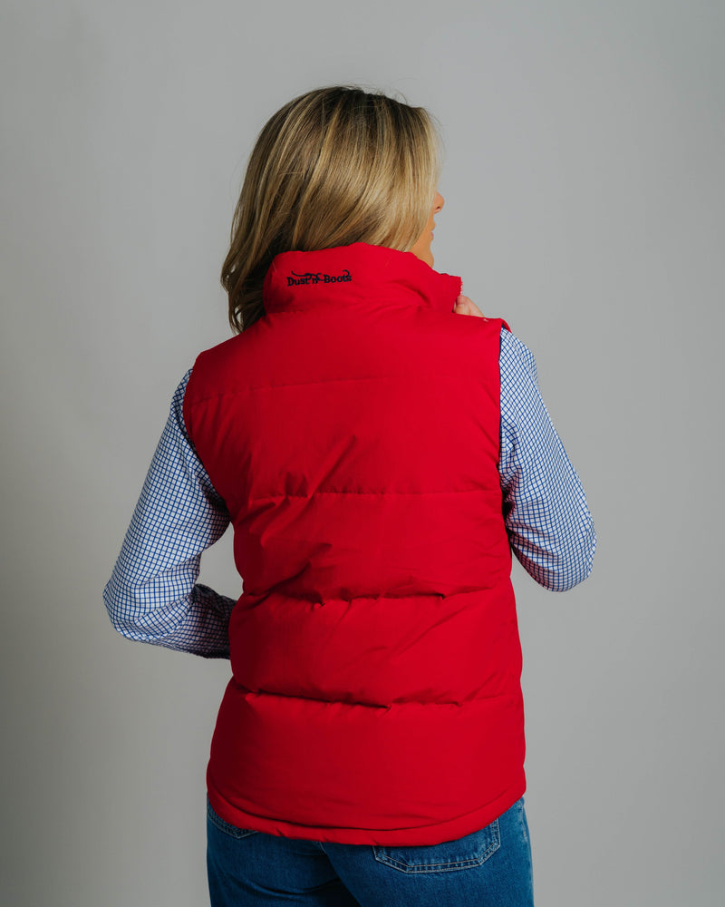 Reversible Vest - Red/Navy