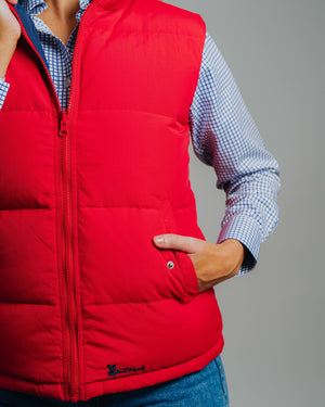 Reversible Vest - Red/Navy