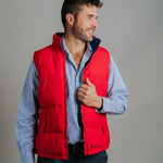 Reversible Vest - Red/Navy