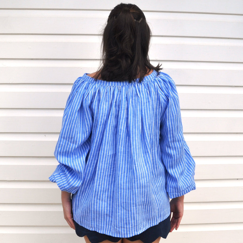 Sammie Smock - Ocean Stripe