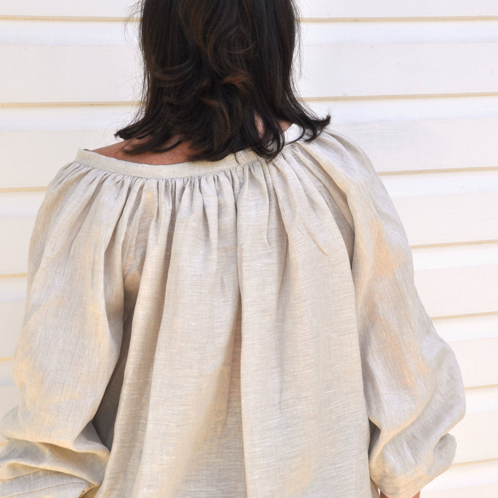 Sammie Smock - Sand Linen