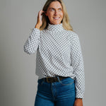 Skivvy Cotton Pattern - Black