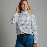 Skivvy Cotton Pattern - Black