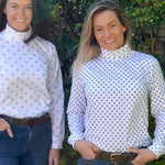 Skivvy Cotton Pattern - Black